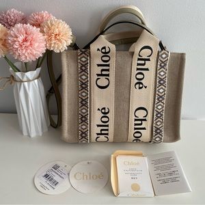 Chloe Woody Small Tote